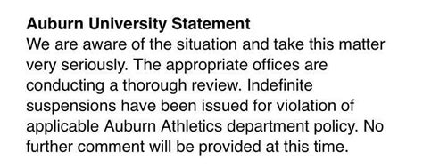 Auburn RB Jarquez Hunter has been indefinitely suspended :。